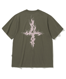 NOT4NERD(�m�b�g�t�H�[�i�[�h)��Flame 4 Symbol T-Shirts - Khaki(T�V���c/�J�b�g�\�[)