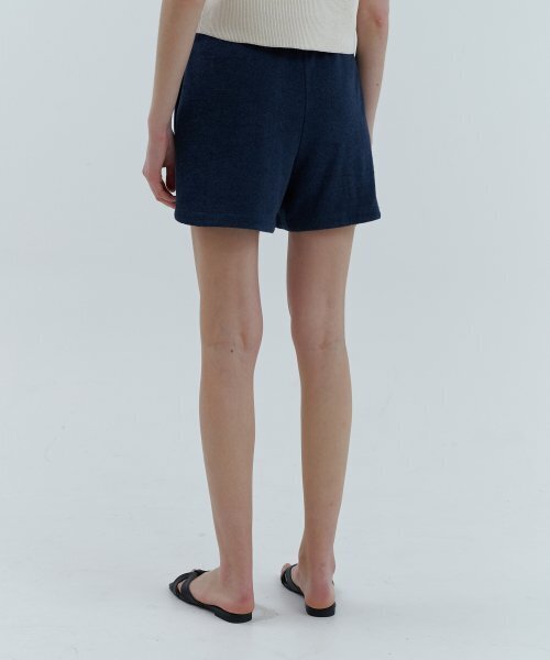 STEP AROUND(ステップアラウンド)の「テリー ハーフパンツ_NAVY(その他パンツ・レディース・その他・MEDIUM/SMALL)」の4枚目の写真