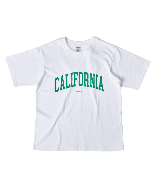 PAPERBOY(ペーパーボーイ)の「カリフォルニア 半袖Tシャツ-ホワイト(Tシャツ/カットソー・レディース・その他・MEDIUM/LARGE/X-LARGE)」の1枚目の写真