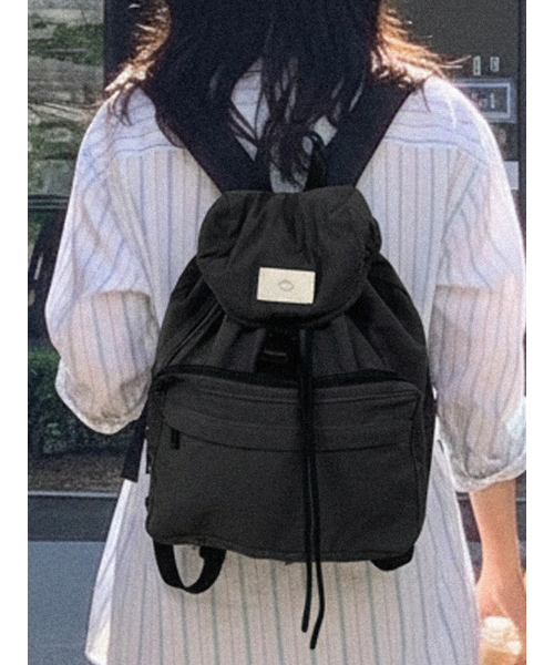 Salad bowls（サラダボール）の「CLOUD SMALL BACKPACK [CHARCOAL]（バックパック/リュック・レディース・チャコールグレー・FREE）」の7枚目の写真