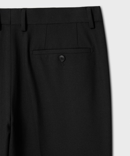 NONBLANK(ノンブランク)の「W11 セミワイドフィットスラックス_BLACK(スラックス・メンズ・その他・LARGE/MEDIUM/SMALL/X-LARGE/XX-LARGE)」の4枚目の写真