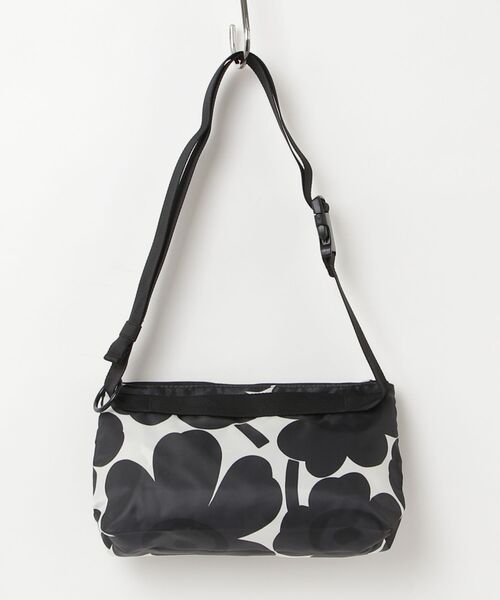marimekko（マリメッコ）の「Unikko / Neat Crossbody  S shoulder bag（ショルダーバッグ・レディース・ブラック・FREE）」の5枚目の写真