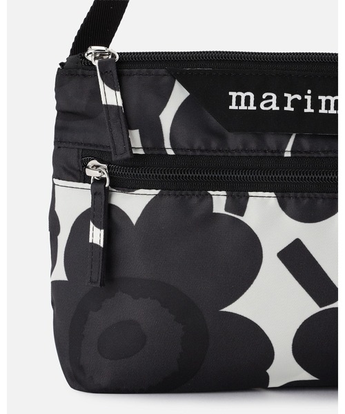 marimekko（マリメッコ）の「Unikko / Neat Crossbody  S shoulder bag（ショルダーバッグ・レディース・ブラック・FREE）」の7枚目の写真
