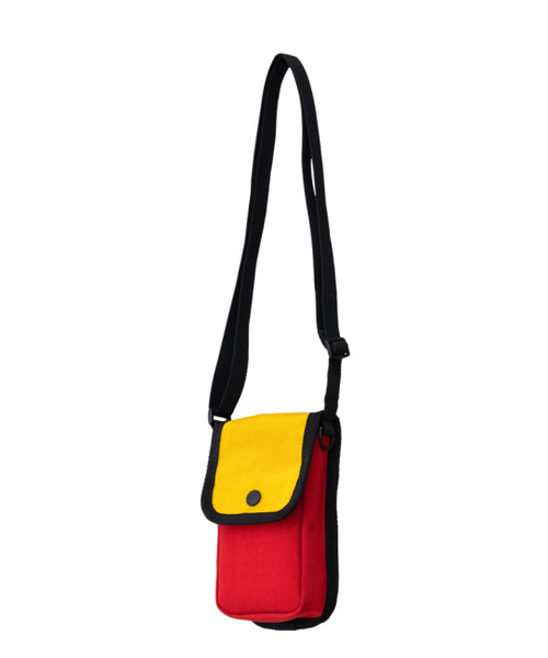 HOWKIDSFUL(ハウキッズフル)の「PHONE BAG (YELLOW+RED)(メッセンジャーバッグ・レディース・その他・FREE)」の1枚目の写真