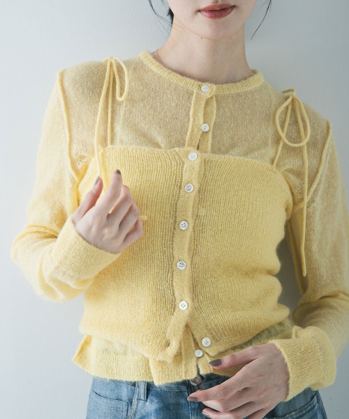 シアーモヘヤキャミソール（ニット/セーター）｜URBAN RESEARCH