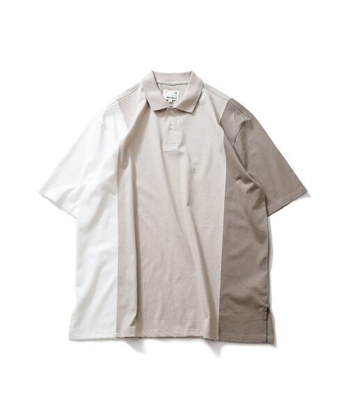 21SS Sumerset Color Balance пуловер-рубашка крем беж