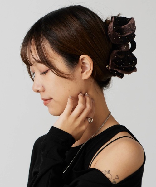 TRESSE（トレス）の「TRESSE/トレス BRIGITTE dot ribbon clip