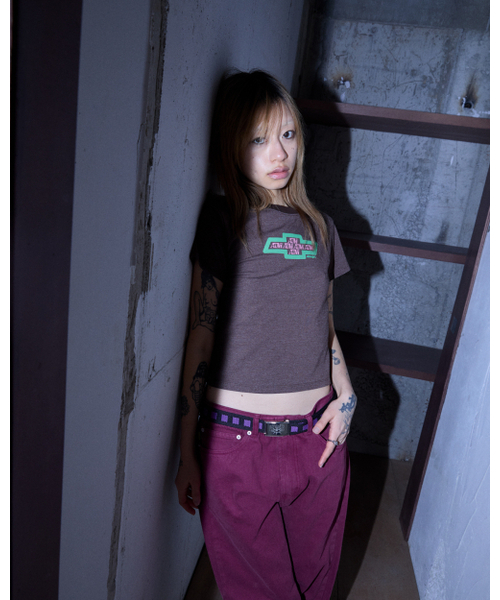 AFTERMATH（アフターマス）の「W ATM GIRLS TEE (BROWN)（Tシャツ/カットソー・レディース・ブラウン・FREE）」の4枚目の写真