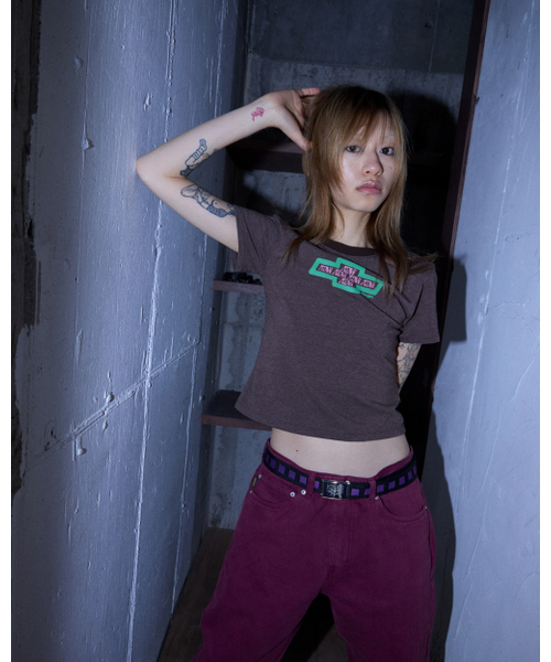 AFTERMATH（アフターマス）の「W ATM GIRLS TEE (BROWN)（Tシャツ/カットソー・レディース・ブラウン・FREE）」の5枚目の写真