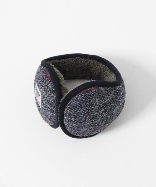 HARRIS TWEED（ハリスツイード）の「HARRIS TWEEDイヤーマフ（イヤーマフ・メンズ・ネイビー/ブラウン/チャコールグレー・ONE）」の4枚目の写真