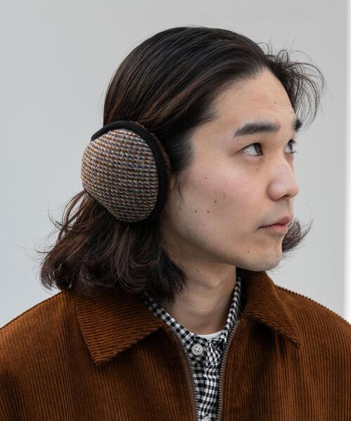 HARRIS TWEED（ハリスツイード）の「HARRIS TWEEDイヤーマフ（イヤーマフ・メンズ・ネイビー/ブラウン/チャコールグレー・ONE）」の8枚目の写真