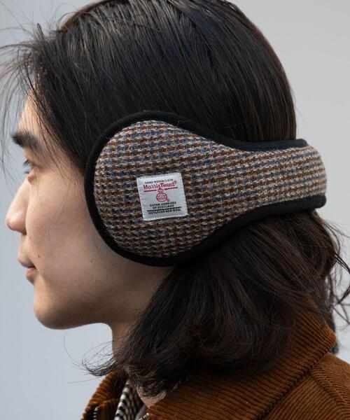 HARRIS TWEED（ハリスツイード）の「HARRIS TWEEDイヤーマフ（イヤーマフ・メンズ・ネイビー/ブラウン/チャコールグレー・ONE）」の9枚目の写真