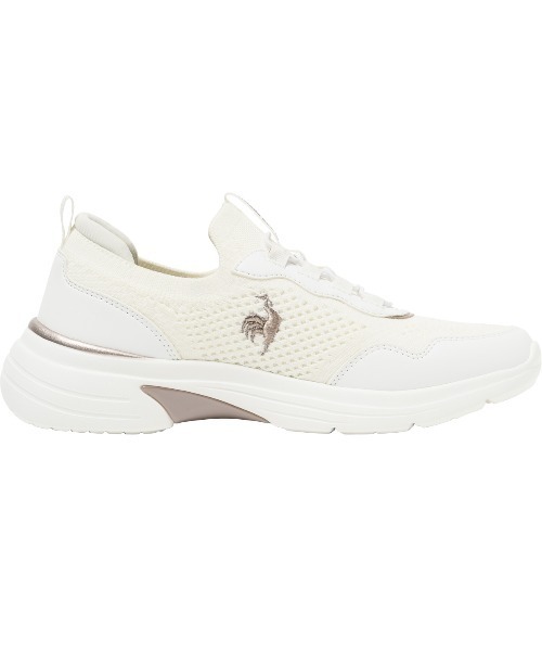 le coq sportif(ルコックスポルティフ)の「ルコックスポルティフ/LCS ロレーヌ 消臭/軽量スニーカー LU6SSN12LZ(スニーカー・レディース・ホワイト×ピンク/ブラック系/ブルー系・22.5cm/23.0cm/23.5cm/24.0cm/24.5cm/25.0cm)」の4枚目の写真