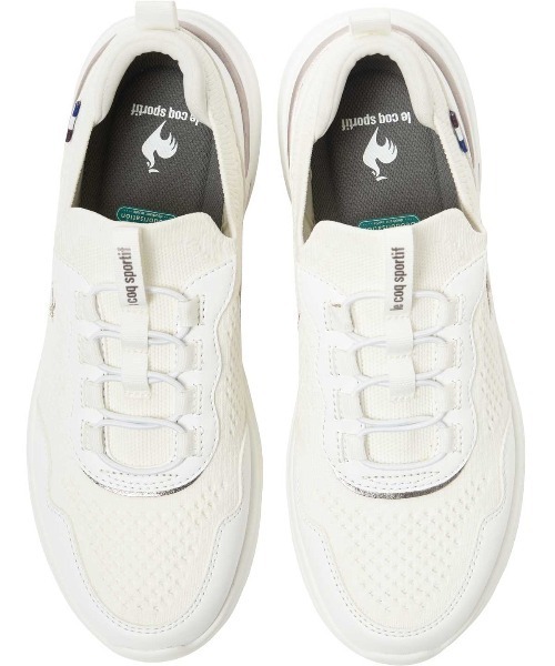 le coq sportif(ルコックスポルティフ)の「ルコックスポルティフ/LCS ロレーヌ 消臭/軽量スニーカー LU6SSN12LZ(スニーカー・レディース・ホワイト×ピンク/ブラック系/ブルー系・22.5cm/23.0cm/23.5cm/24.0cm/24.5cm/25.0cm)」の7枚目の写真