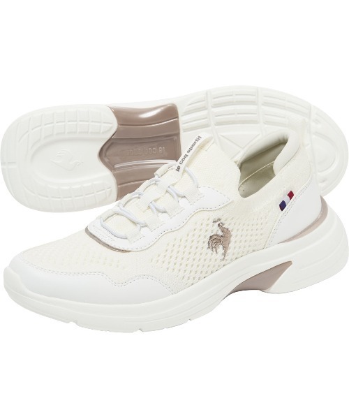 le coq sportif(ルコックスポルティフ)の「ルコックスポルティフ/LCS ロレーヌ 消臭/軽量スニーカー LU6SSN12LZ(スニーカー・レディース・ホワイト×ピンク/ブラック系/ブルー系・22.5cm/23.0cm/23.5cm/24.0cm/24.5cm/25.0cm)」の8枚目の写真