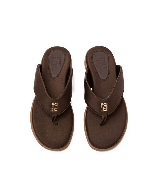 FOGGY MOODY(ポギムディ)の「Summer 0024. Rubber Sole Flip-flop - 4colors(サンダル・レディース・シルバー/ブラック/ライトブルー/ブラウン・22.5cm/23cm/23.5cm/24cm/24.5cm/25cm)」の3枚目の写真