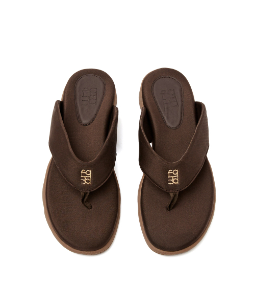FOGGY MOODY(ポギムディ)の「Summer 0024. Rubber Sole Flip-flop - 4colors(サンダル・レディース・シルバー/ブラック/ライトブルー/ブラウン・22.5cm/23cm/23.5cm/24cm/24.5cm/25cm)」の15枚目の写真