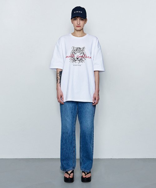 MAKE A TOAST(メイクアトースト)の「ローライズデニムパンツブルー(デニムパンツ・レディース・その他・SMALL/MEDIUM/LARGE)」の1枚目の写真