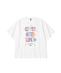FIELDMANUAL（フィールドマニュアル）の「コーヒーアフターランチTシャツホワイト（Tシャツ/カットソー）」