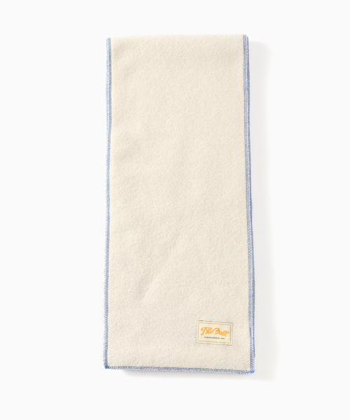 JOURNAL STANDARD（ジャーナルスタンダード）の「MALL / モール フリースマフラー（マフラー・メンズ・ベージュ/オレンジ/ブラック/アイボリー/サックスブルー・FREE）」の2枚目の写真