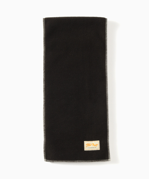 JOURNAL STANDARD（ジャーナルスタンダード）の「MALL / モール フリースマフラー（マフラー・メンズ・ベージュ/オレンジ/ブラック/アイボリー/サックスブルー・FREE）」の3枚目の写真