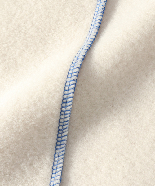 JOURNAL STANDARD（ジャーナルスタンダード）の「MALL / モール フリースマフラー（マフラー・メンズ・ベージュ/オレンジ/ブラック/アイボリー/サックスブルー・FREE）」の7枚目の写真