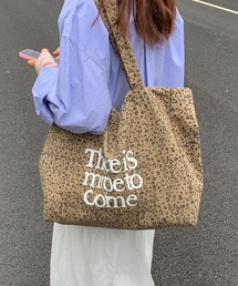 c.u.l（シーユーエル）の「A4収納可 大容量 レオパード ワンポイントロゴ トートバッグ cula1371（トートバッグ）」
