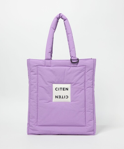 CITEN(シテン)の「<CITEN>カラバリパファートート(トートバッグ・レディース・ケリーグリーン/イエロー/ブラック/ライトブルー/オレンジ/ピンク/レッド/ライム/ホワイト/ライラック/ロイヤルブルー・FREE)」の7枚目の写真