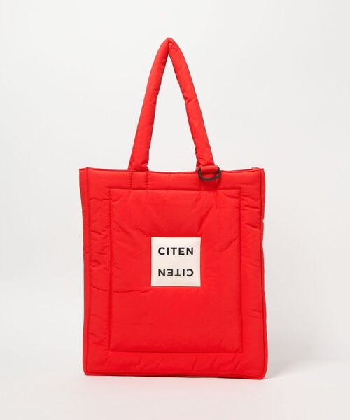 CITEN(シテン)の「<CITEN>カラバリパファートート(トートバッグ・レディース・ケリーグリーン/イエロー/ブラック/ライトブルー/オレンジ/ピンク/レッド/ライム/ホワイト/ライラック/ロイヤルブルー・FREE)」の10枚目の写真