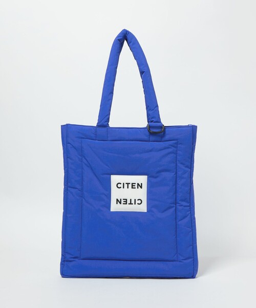 CITEN(シテン)の「<CITEN>カラバリパファートート(トートバッグ・レディース・ケリーグリーン/イエロー/ブラック/ライトブルー/オレンジ/ピンク/レッド/ライム/ホワイト/ライラック/ロイヤルブルー・FREE)」の6枚目の写真
