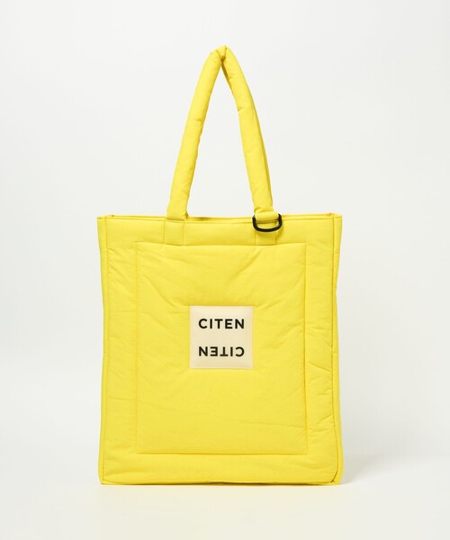 CITEN(シテン)の「<CITEN>カラバリパファートート(トートバッグ・レディース・ケリーグリーン/イエロー/ブラック/ライトブルー/オレンジ/ピンク/レッド/ライム/ホワイト/ライラック/ロイヤルブルー・FREE)」の8枚目の写真