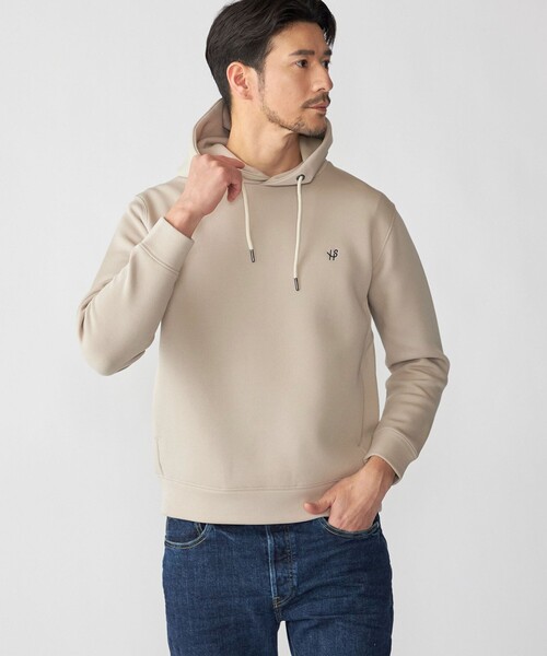 【2024AW】JOURNAL STANDARD ダブルニットフーディ パーカー WEB限定】SHIPS: コットン ポリ ダブル ニット フーディー パーカ