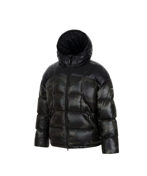 BORN TO WIN（ボーントゥウィン）の「SILVER B RIPSTOP PUFFER DOWN [CAMO]（ダウンジャケット/コート・メンズ・その他・1/2/3）」の2枚目の写真