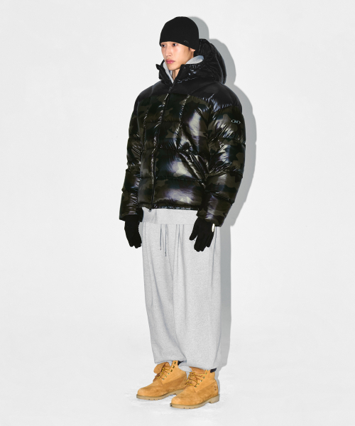 BORN TO WIN（ボーントゥウィン）の「SILVER B RIPSTOP PUFFER DOWN [CAMO]（ダウンジャケット/コート・メンズ・その他・1/2/3）」の4枚目の写真