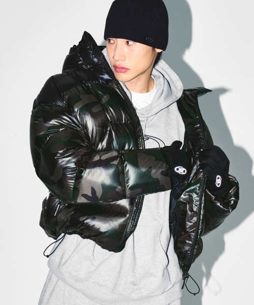 BORN TO WIN（ボーントゥウィン）の「SILVER B RIPSTOP PUFFER DOWN [CAMO]（ダウンジャケット/コート・メンズ・その他・1/2/3）」の11枚目の写真