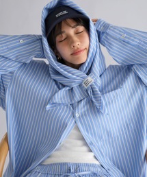 マルチカラー」に該当するレディースのストール/ショールファッション