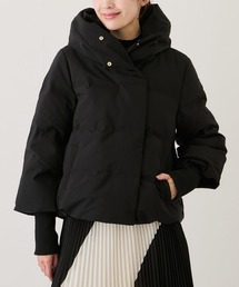 袖口リブシームレスダウン