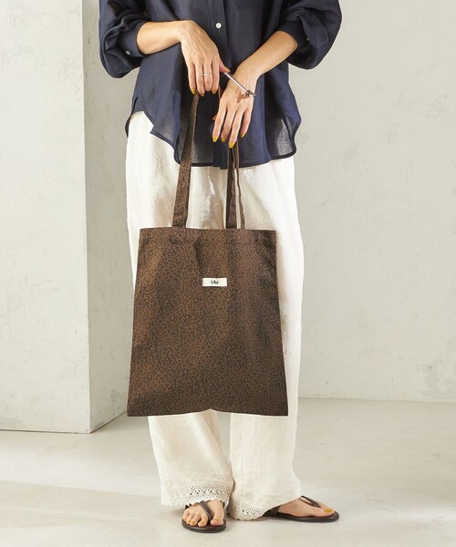 Uhr（ウーア）の「Uhr: アニマル トート バッグ（トートバッグ・レディース・オフホワイト/ブラウン・ONE SIZE）」の17枚目の写真