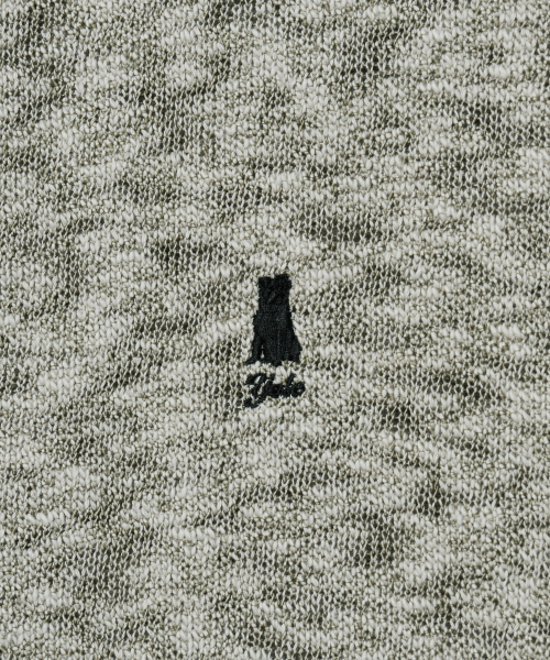 YALE(イェール)の「ヘダーショートスリーブニットシャツヘダーグレー(Tシャツ/カットソー・レディース・その他・S/M/L/XL)」の5枚目の写真