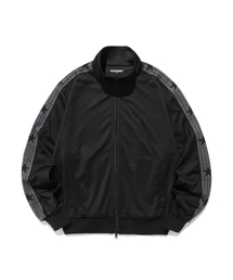 ISTKUNST（イストクンスト）の「IK TRACK JERSEY JACKET_BLACK(IK2FSMJ203A)（ナイロンジャケット）」