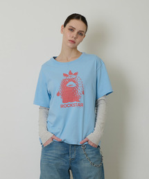 JOEGUSH | ロックダックTシャツ（スカイブルー）(Tシャツ/カットソー)