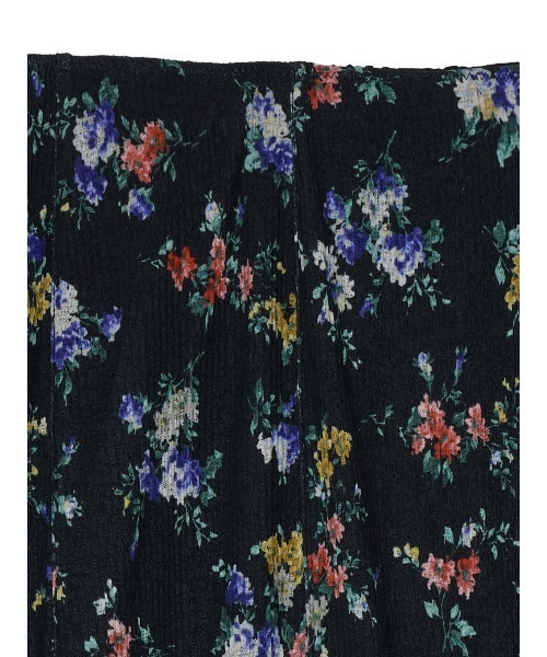 Ameri（アメリ）の「STRAIGHT SKIRT WITH SHEER RIB WAISTCLOTH（スカート・レディース・アイボリー/ブラック・SMALL/MEDIUM）」の21枚目の写真