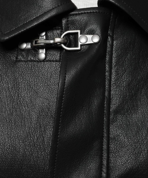 完売品　ANDERHUNK ファイヤーマンジャケット ANDER HUNK（アンダーハンク）の「Fireman Design Fur Riders Jacket