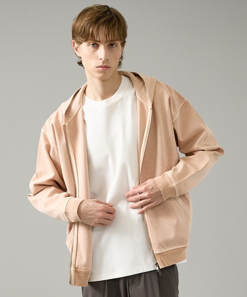 ABAHOUSE（アバハウス）の「コットンポンチ モダンフィット ロンT / オーバーサイズ（Tシャツ/カットソー・メンズ・ホワイト/ブラック・46/48）」の13枚目の写真