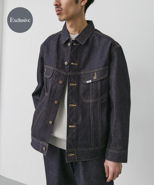 Lee(リー)の「『別注』Lee101×DOORS JACKET(デニムジャケット・メンズ・インディゴブルー/ワンウォッシュ/ノンウォッシュ・X-LARGE/LARGE/MEDIUM)」の1枚目の写真
