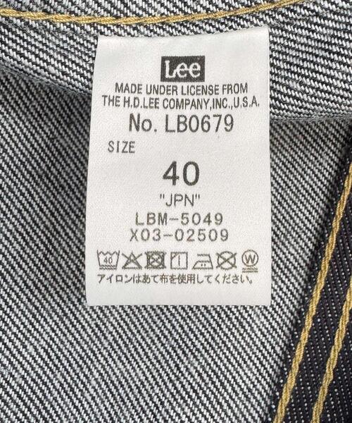 Lee(リー)の「『別注』Lee101×DOORS JACKET(デニムジャケット・メンズ・インディゴブルー/ワンウォッシュ/ノンウォッシュ・X-LARGE/LARGE/MEDIUM)」の18枚目の写真