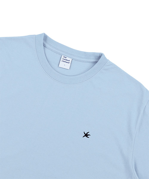 THECOLDESTMOMENT(ザコールデストモーメント)の「TCM starfish mini logo T (sky blue)(Tシャツ/カットソー・レディース・その他・M/L/XL/S)」の4枚目の写真