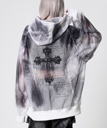 REFLEM（レフレム）の「『REFLEM/レフレム』顔料加工メッシュZIPフーディー/ジップパーカー（パーカー）」