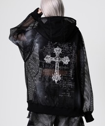 REFLEM（レフレム）の「『REFLEM/レフレム』顔料加工メッシュZIPフーディー/ジップパーカー（パーカー）」