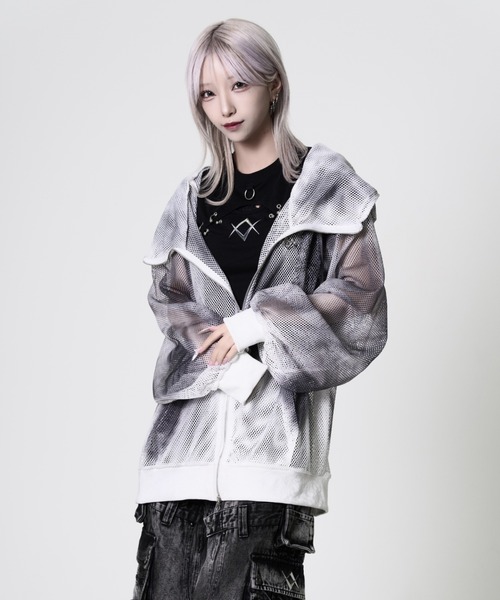 REFLEM（レフレム）の「『REFLEM/レフレム』顔料加工メッシュZIP